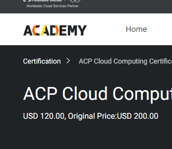 ACP Cloud Computing に合格した話