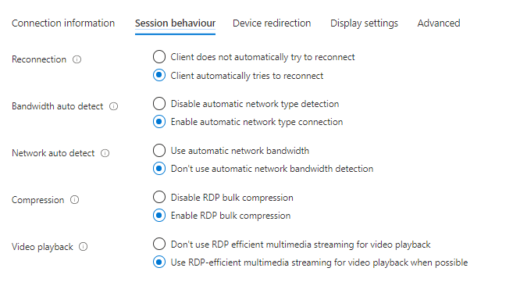 Windows Virtual Desktop #49 Azure Portal から RDP 設定が詳細に出来るようになった