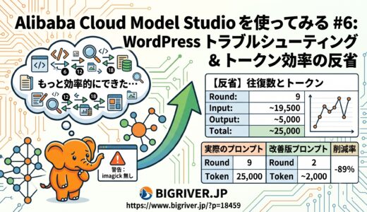 Alibaba Cloud Model Studio を使ってみる #6