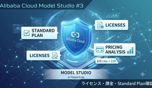 Alibaba Cloud Model Studio を使ってみる #3